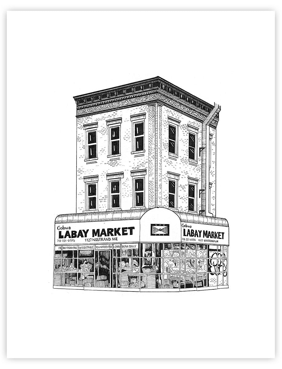 Little Caribbean Storefronts Labay Market I AM CARIBBEING