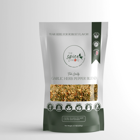 The Spice Theory: Fern Gully Garlic Herb Pepper Blend