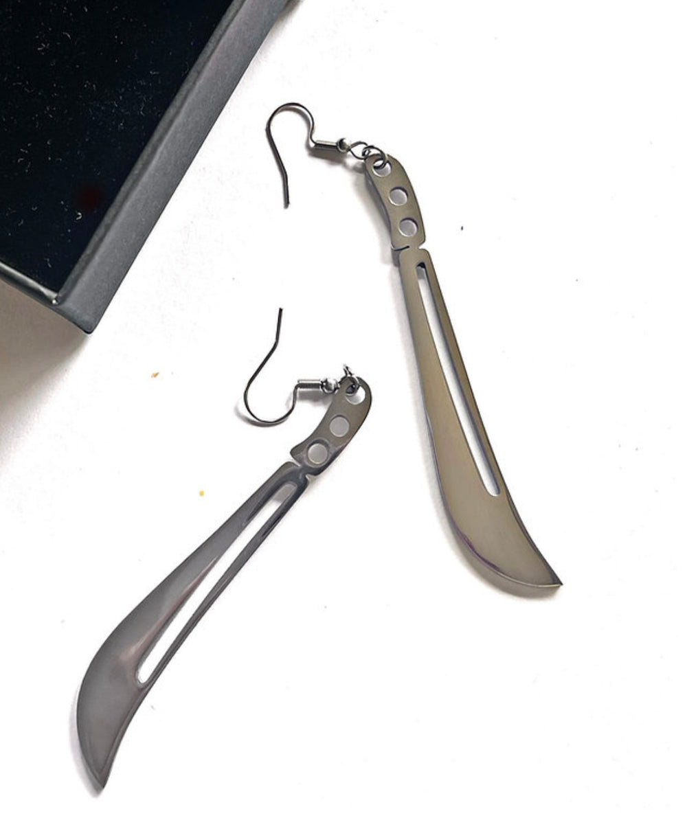 Infinity Cutlass Earrings