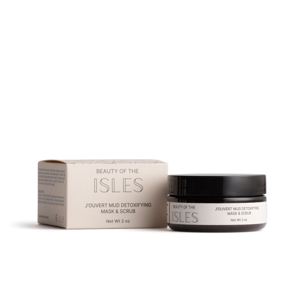 
                  
                    Beauty of the Isles: J’ouvert Mud Detox Mask & Scrub
                  
                