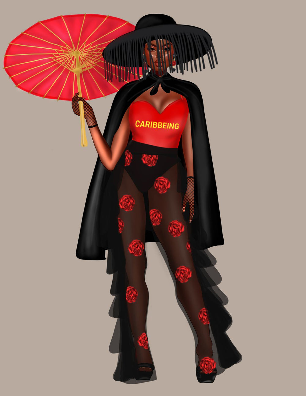 Monday Mas 25: Midnight Rose Kit