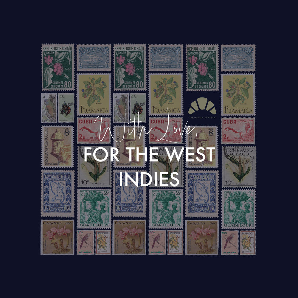 
                  
                    The Haitian Croissant: With Love - Silk Scarves
                  
                