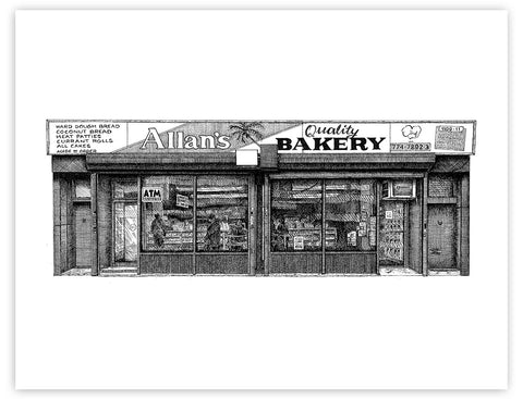 Little Caribbean Storefronts: Allan's Bakery