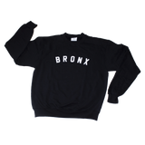 BRONX Varsity Crewneck with Sewn Felt Lettering