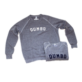 DUMBO Varsity Crewneck with Sewn Felt Lettering