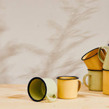 Caribbean Enamel Cups