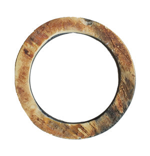 Haiti Design Co: Stacked Wood + Horn Bangle